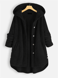 GLEN - Fleecejacke für Gemütlichkeit und Stil – Schwarz