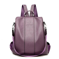 Damen Rucksack Mit Verstellbaren Riemen | Leicht – Lila