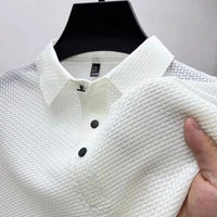 Atmungsaktives Herren Poloshirt in Vielen Farben – Weiß