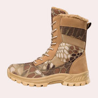 Herren Stiefel mit Rutschfester Sohle – Hellbraun