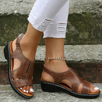 Bequeme Leichte Damen Sandalen – Braun