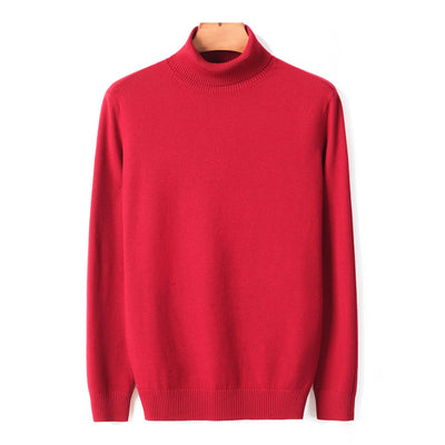 Warmer Herren Rollkragenpullover aus Merinowolle | Weich & Elegant
