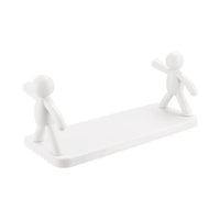 2+1 Gratis | SchnellAblage™ Bohrenfreier Wandaufbewahrungssystem – Weiß (Kaufen Sie 2, bekommen Sie 1 kostenlos)