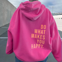 Pullover Damen Oversize Mit Kapuze | Urban & Lässig – Rosa