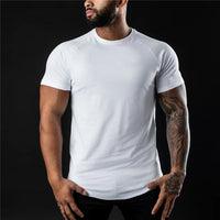 Basic Sommer T-Shirt für Herren – Weiß