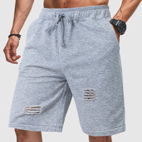 Moderne Herren Cargo Shorts – Grau
