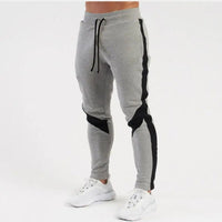 Jogginghose für Herren - Slim fit leichte Baumwoll-Sweatpants mit elastischem Bund für den Sommer – Hellgrau