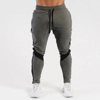 Jogginghose für Herren - Slim fit leichte Baumwoll-Sweatpants mit elastischem Bund für den Sommer – Grau