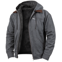 Wasserabweisende Regenjacke für Outdoor-Aktivitäten – Elegantes Design für Stadt und Natur – Grau