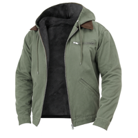 Wasserabweisende Regenjacke für Outdoor-Aktivitäten – Elegantes Design für Stadt und Natur – Oliv