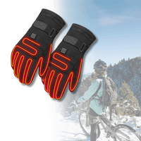 Elektrische Heizhandschuhe mit Touchscreen – 3 Heizstufen, schnelle Wärme für Outdoor-Aktivitäten – Schwarz