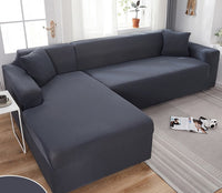 Björkholm Sofaüberzug | Wasserabweisender Stretch-Schutzbezug für dein Sofa - Sommeredition – Grau