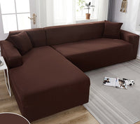 Björkholm Sofaüberzug | Wasserabweisender Stretch-Schutzbezug für dein Sofa - Sommeredition – Kaffee