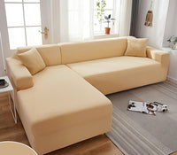 Björkholm Sofaüberzug | Wasserabweisender Stretch-Schutzbezug für dein Sofa - Sommeredition – Beige