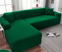 Björkholm Sofaüberzug | Wasserabweisender Stretch-Schutzbezug für dein Sofa - Sommeredition – Dunkelgrün