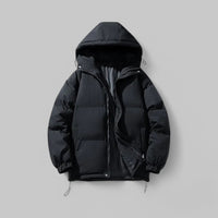 Marie | Schicke Eleganz Zeitloser Stil Winterparka – Schwarz