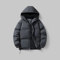 Marie | Schicke Eleganz Zeitloser Stil Winterparka – Grau