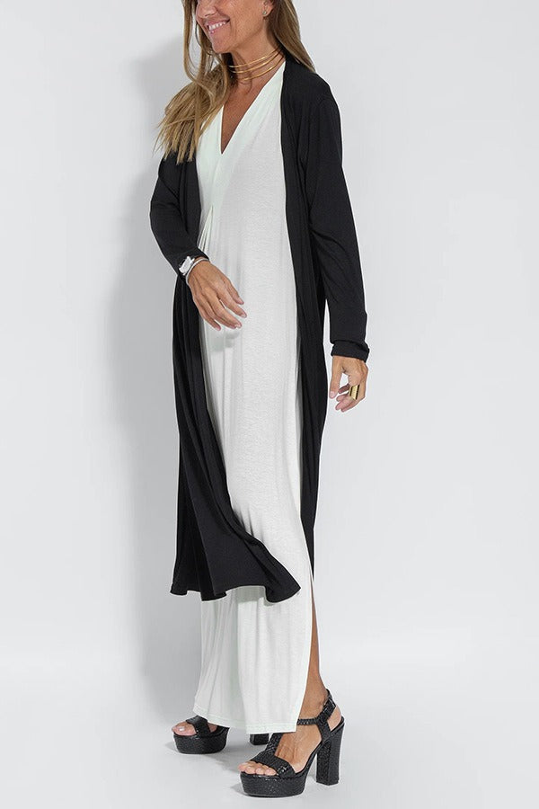 Verona - Elegantes langes locker sitzendes Kleid