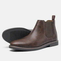 Elegante Stiefel für Herren – Dunkelbraun
