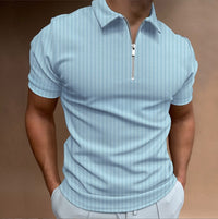 Karl | Herren Polohemd – Hellblau