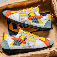Laura | Stylische Sneaker Damen bequem & modern – Gelb