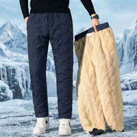 SnowProof Guard™ Thermohose mit Ultra-Weichem Fleecefutter und Wasserdichtem Außenmaterial – Marine