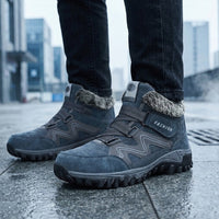 Unisex UrbanFrost™ Stiefel mit Gepolstertem Futter und Profilsohle – Blau