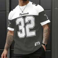 Endzone™-T-Shirt aus Premium-Jersey im Streetwear-Stil – Grau