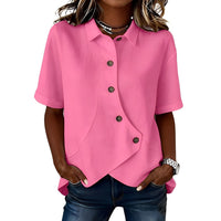 Frida | Leinenmix-Hemdbluse (1+1 GRATIS) – Rosa