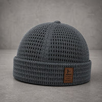 Bristol™ Strickmütze aus Atmungsaktivem Gewebe mit Verstellbarer Passform – Grau