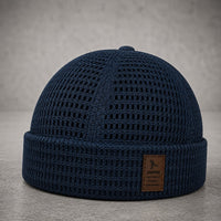 Bristol™ Strickmütze aus Atmungsaktivem Gewebe mit Verstellbarer Passform – Marine