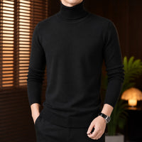 Vermont™ Rollkragenpullover mit Samtweichem Innenfutter – Schwarz