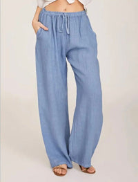 Heidi-Mode | Leichte Hose – Blau