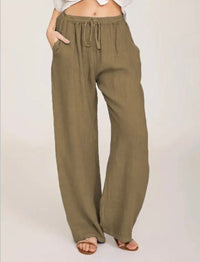 Heidi-Mode | Leichte Hose – Braun
