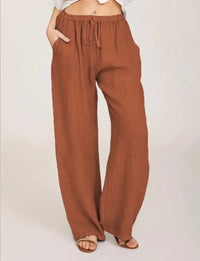 Heidi-Mode | Leichte Hose – Orange