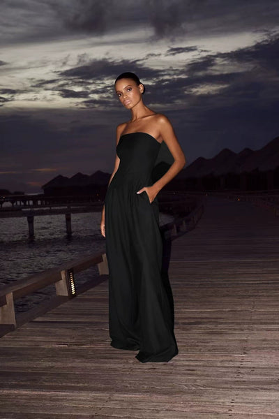Céleste | Elegante Schulterfreie Jumpsuit