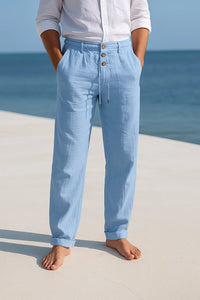Elegant Summer Pants – Blau