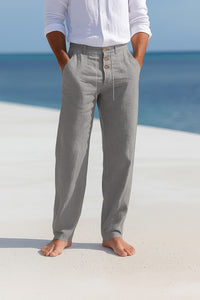 Elegant Summer Pants – Grau