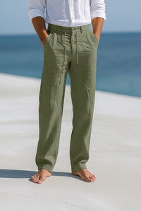 Elegant Summer Pants – Grün