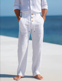 Elegant Summer Pants – Weiß