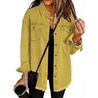 Helene™ | Zeitlose Jeansjacke für jeden Tag – Gelb