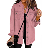 Helene™ | Zeitlose Jeansjacke für jeden Tag – Rosa