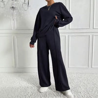 Nobile™ Premium Sweatanzug mit Minimalistischem Design – Dunkelblau