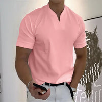 Aureon™-T-Shirt mit Schmaler Passform und Minimalistischem Design – Rosa