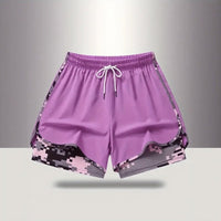 Corelle™ Shorts mit integriertem Innenfutter und maximalem Komfort – Lila