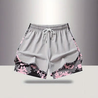 Corelle™ Shorts mit integriertem Innenfutter und maximalem Komfort – Hellgrau