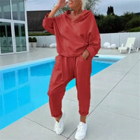 Norvella™ Set mit Premium-Komfort und Casual-Chic Stil – Rot