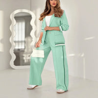 Rovelle™ Set mit Anzug-Design und Makelloser Eleganz – Hellgrün