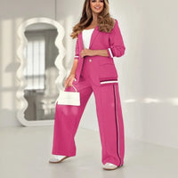 Rovelle™ Set mit Anzug-Design und Makelloser Eleganz – Rosa