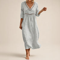 Almare™ Kleid mit Natürlicher Leichtigkeit und Absolutem Komfort – Grau